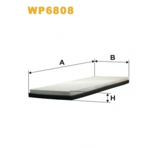 Салонный фильтр AUDI A4 B5 WIX WP6808